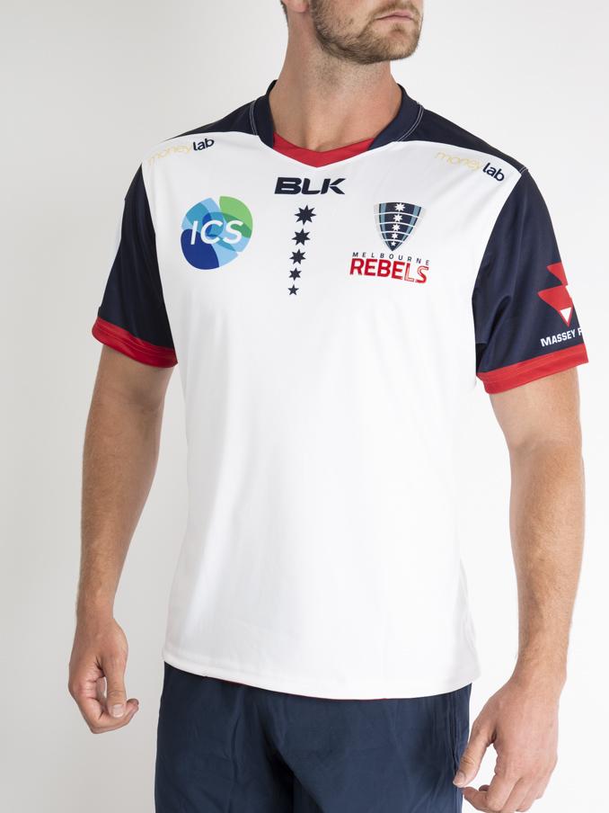 Melbourne Rebels Super Rugby 2018 BLK Sport Home & Away Shirts