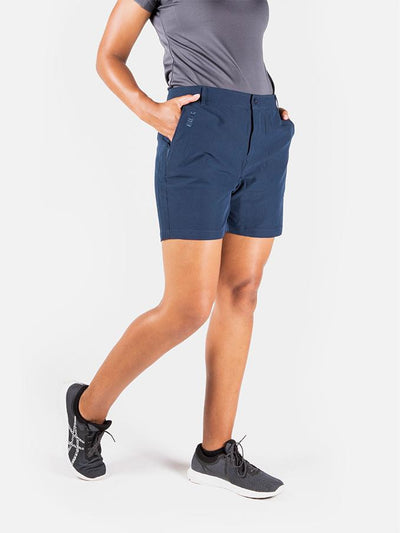 Ladies Leisure Short Navy Shorts