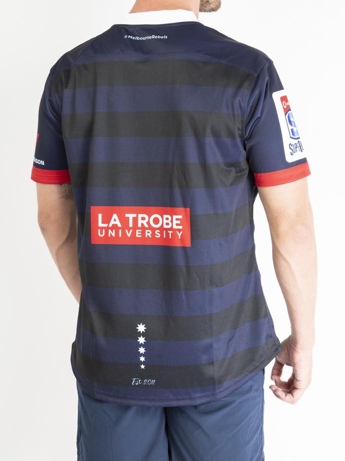 Maillot De Rugby Melbourne Rebels – Vintage BLK – Taille XL – Australie